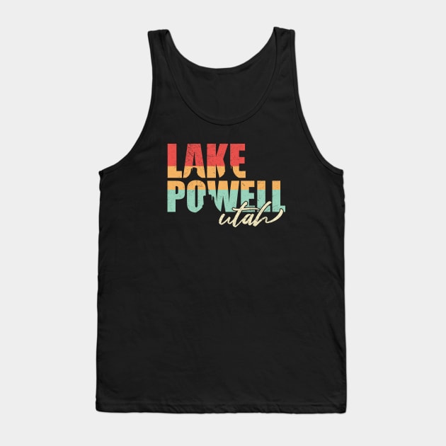 Lake Powell Tank Top by Zen Cosmos Official